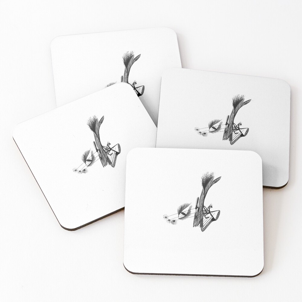 Item preview, Coasters (Set of 4) designed and sold by CodeOfLines.