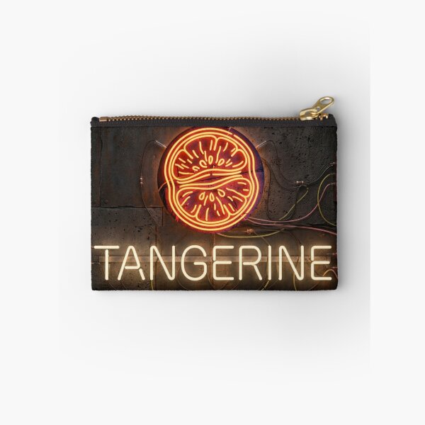 Item preview, Tangerine Brand Neon Fruit Typography Modern Streetwear Graphic designed and sold by Sulco Design.