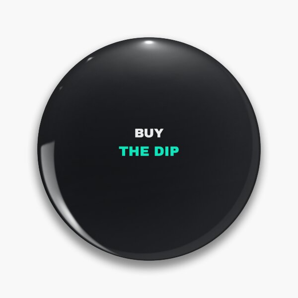 Item preview, Minimalist Buy The Dip Funny Crypto Trader Investor Design designed and sold by ShapingMinds.