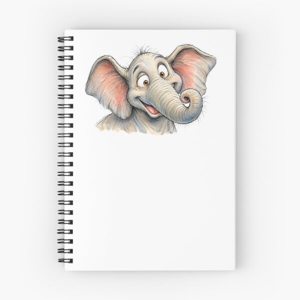 Item preview, Big Ears, Bigger Personality – Cute Watercolor Elephant designed and sold by Russell Thorne.