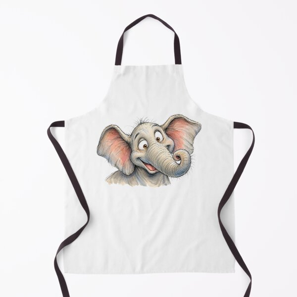 Item preview, Big Ears, Bigger Personality – Cute Watercolor Elephant designed and sold by Russell Thorne.