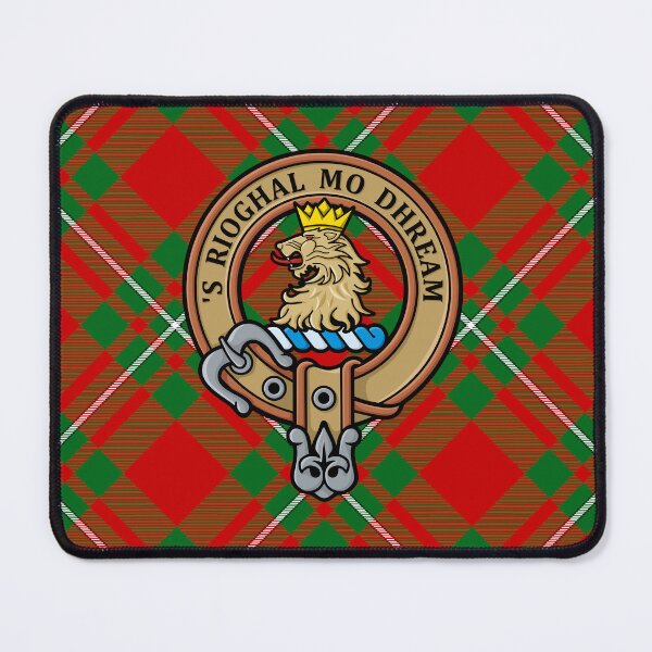 Item preview, Clan Gregor or MacGregor Crest over Tartan designed and sold by sifis.