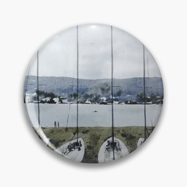 Item preview, Winter Sea With Boats designed and sold by SlavaArt.