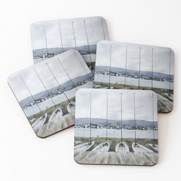Item preview, Winter Sea With Boats designed and sold by SlavaArt.