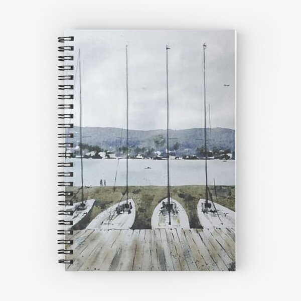 Item preview, Winter Sea With Boats designed and sold by SlavaArt.