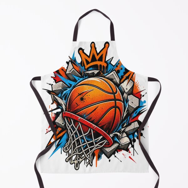 Item preview, King Of The Court Basketball Graffiti Slam Dunk Art designed and sold by shemodas.