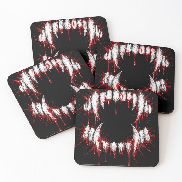 Item preview, Bloody Gothic Smile – Dark Horror Tank Top designed and sold by TOLDWAYTSHIRT.