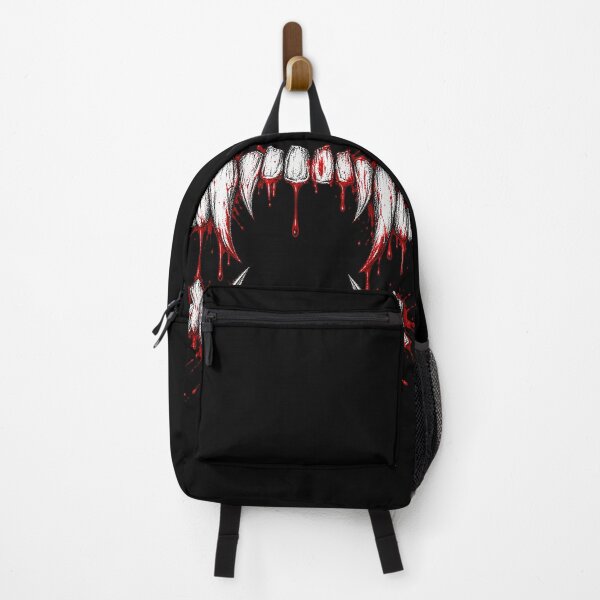 Item preview, Bloody Gothic Smile – Dark Horror Tank Top designed and sold by TOLDWAYTSHIRT.