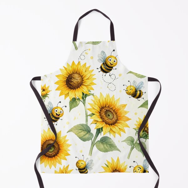 Item preview, Cute Sunflower Bee Garden designed and sold by naragon4289.