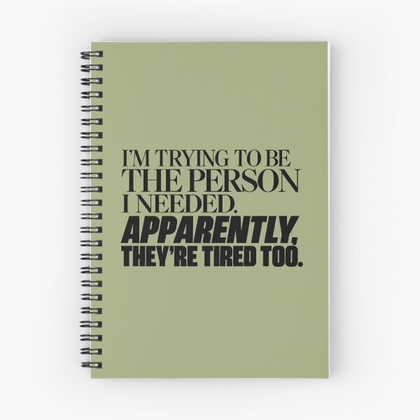 Item preview, Trying to Be the Person I Needed – Funny Mental Health Quote designed and sold by Sed94.