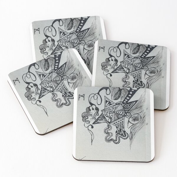 Item preview, Unfolding Facets Line Art designed and sold by CodeOfLines.