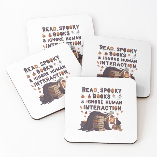 Item preview, Read Spooky Books Ignore Human Interaction Graphic designed and sold by Exquisite Design Studio „Paculówka”.
