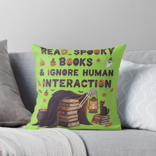 Item preview, Read Spooky Books Ignore Human Interaction Graphic designed and sold by Exquisite Design Studio „Paculówka”.