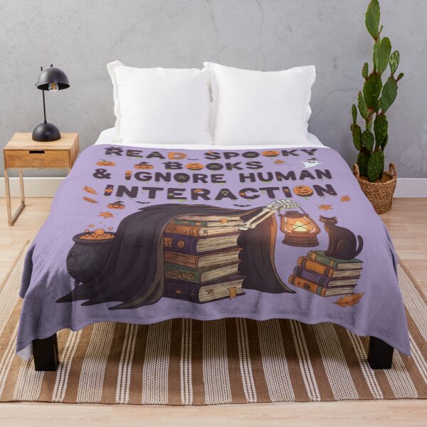 Item preview, Read Spooky Books Ignore Human Interaction Graphic designed and sold by Exquisite Design Studio „Paculówka”.