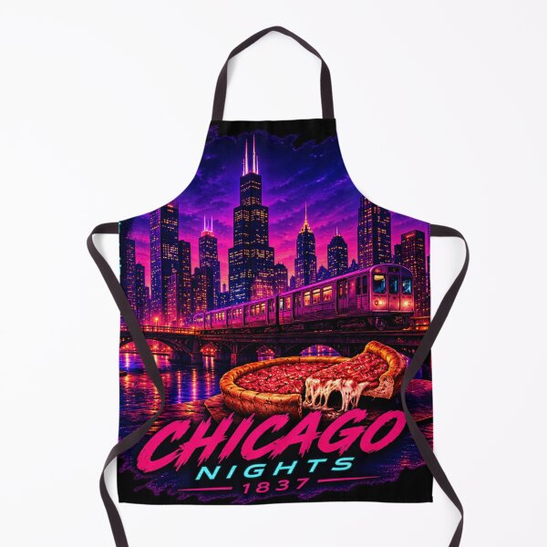 Item preview, Chicago Nights 1837 – Neon Deep Dish designed and sold by Houldi.