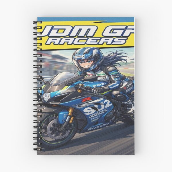 Item preview, JDM GP Racers - Vintage Arcade Motorcycle Anime Art designed and sold by JMAVILA ART.