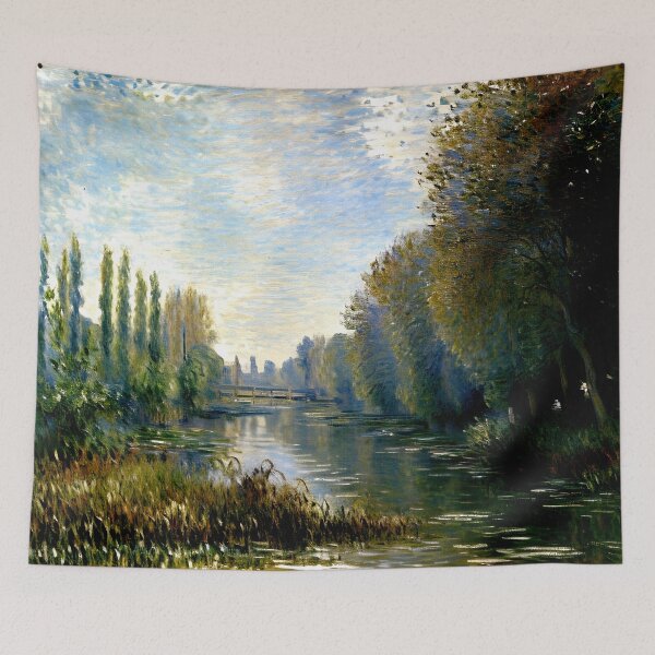 Item preview, The Banks of the Seine in Autumn designed and sold by artdesignsnow.