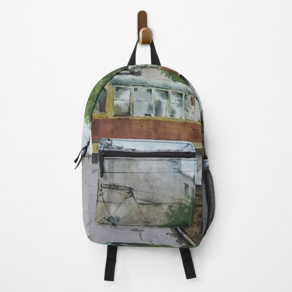Item preview, Eastern Europe Tram Watercolor designed and sold by SlavaArt.