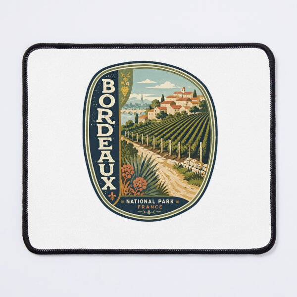 Item preview, Bordeaux France National Park Travel Souvenir Wine Lover designed and sold by Star3NowForMe.