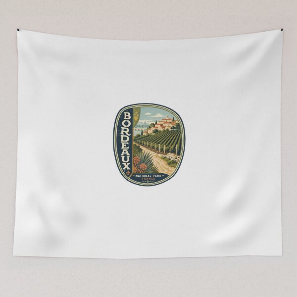Item preview, Bordeaux France National Park Travel Souvenir Wine Lover designed and sold by Star3NowForMe.