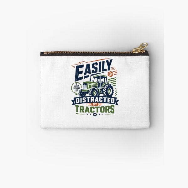 Item preview, Easily Distracted By Tractors Farm Focused Life Farmer Agriculture Enthusiast designed and sold by JonesFlora2025.