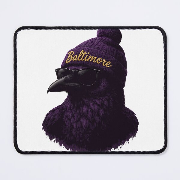 Item preview, Cool Raven Bird Beanie Sunglasses Design designed and sold by BlaggDavy1.