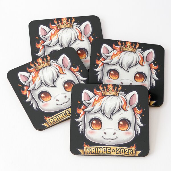 Item preview, Baby Prince Fire Horse 2026 - Cute Baby Horse Crown designed and sold by Fulaly.