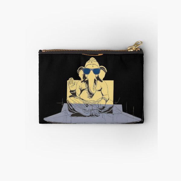 Item preview, Cool Elephant Sitting on UFO Yellow Blue Pastel Line Art Pop Art designed and sold by PANNARUK THAILAND.