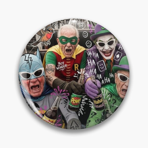 Item preview, When Senior Sidekicks Break the Roller Coaster Rules and Punch Gravity with Bingo Energy designed and sold by Print Fiction.