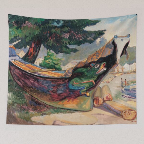 Item preview, Indian War Canoe (Alert Bay) designed and sold by SharonTheFirst.