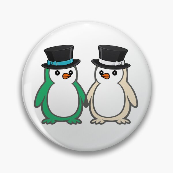 Item preview, Pippo Wedding – Bride & Bride Penguins Set 3 designed and sold by Pippo-Penguin.