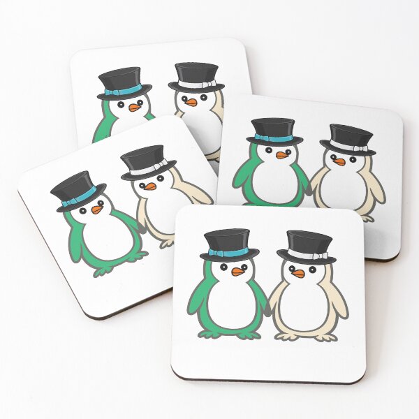 Item preview, Pippo Wedding – Bride & Bride Penguins Set 3 designed and sold by Pippo-Penguin.