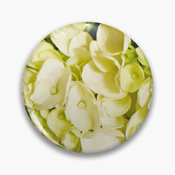 Item preview, Dense Cluster of Creamy White Hydrangea Blossoms designed and sold by BalkanBloomArt.