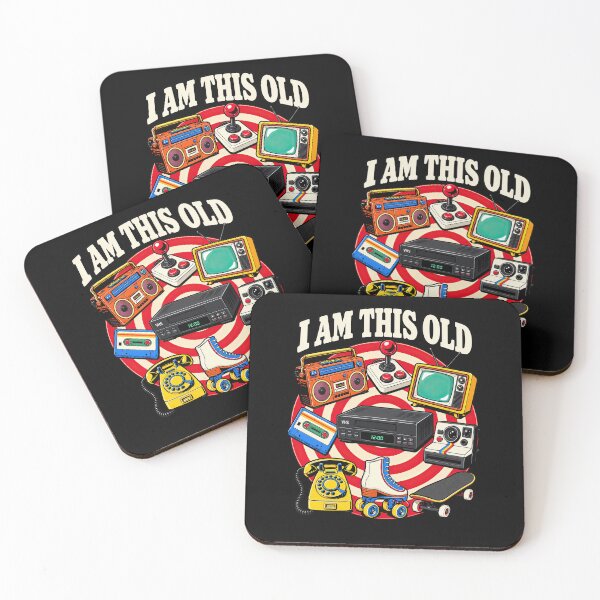 Item preview, I Am This Old – Retro Tech Nostalgia designed and sold by obstinator.