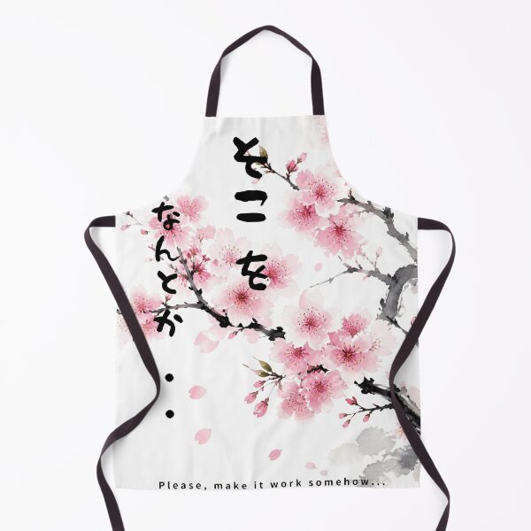 Item preview, Soko wo Nantoka - Please Work With Me | Watercolor Sakura | Japanese Design designed and sold by JapanMemoir.
