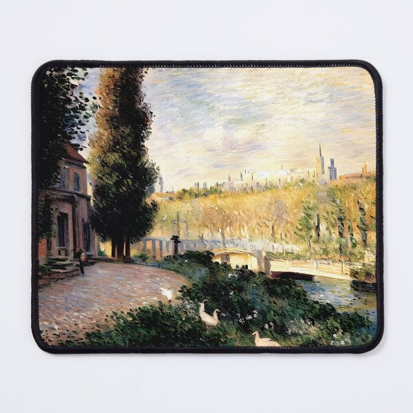 Item preview, The Banks of the Seine at Lavacourt designed and sold by artdesignsnow.
