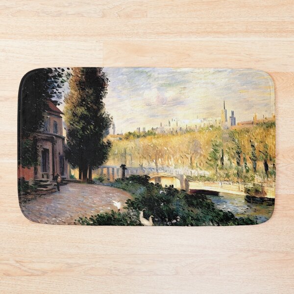 Item preview, The Banks of the Seine at Lavacourt designed and sold by artdesignsnow.