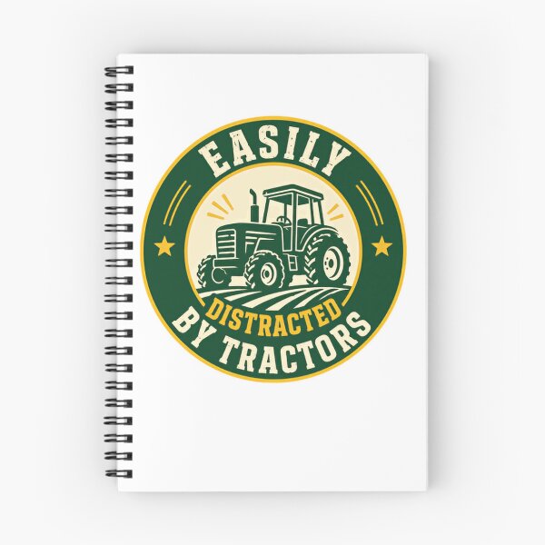 Item preview, Easily Distracted By Tractors Farming Farmer Agriculture Lover designed and sold by JonesFlora2025.