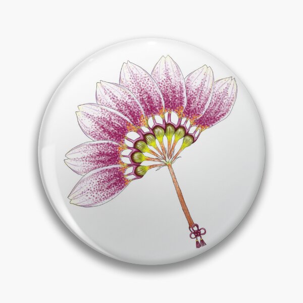 Item preview, Objects in Bloom: Bulbophyllum Orchid Fan designed and sold by E3-Creations.
