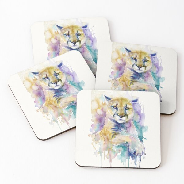Item preview, Mountain Lion, Crossed Paws, Pastel designed and sold by caracatita75.