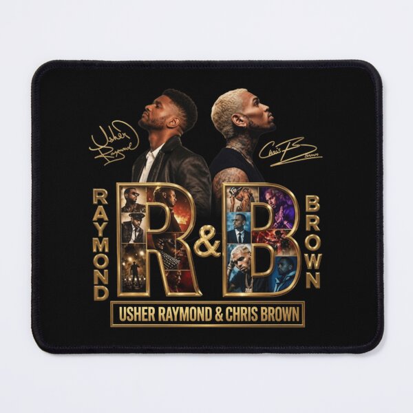 Item preview, Usher Chris Brown R&B Tour Collage designed and sold by reneetekent.