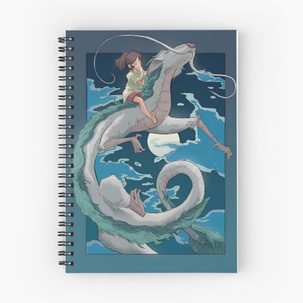 Item preview, girl flying aways [[chihiros]] with -%[ghiblis]%- dragon designed and sold by ebyyuishop.