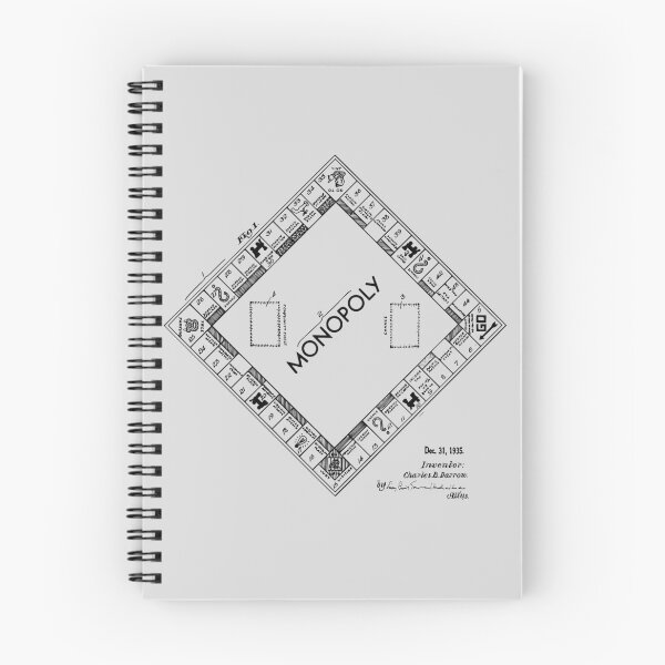Item preview, Monopoly Boardgamer Gift Patent Image 1935 designed and sold by MadebyDesign.