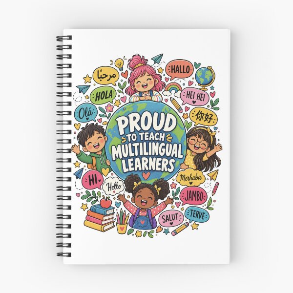 Item preview, Proud Multilingual Learners Teacher ESL ELL Language Education designed and sold by Breisey.
