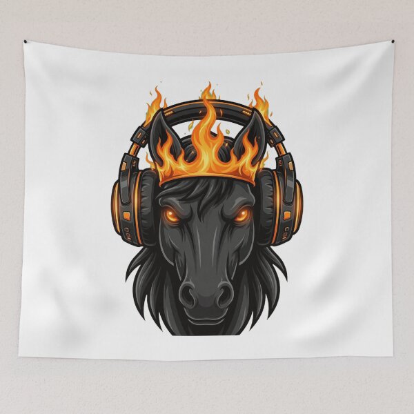 Item preview, Gamer King Fire Horse 2026 - Esports Fire Horse designed and sold by Fulaly.