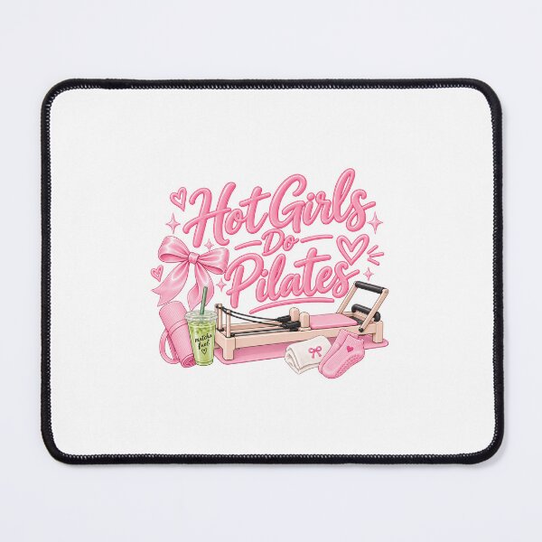 Item preview, Hot Girls Do Pilates – Cute Reformer Girl Design designed and sold by RelaxedSociety.