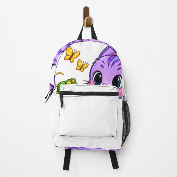 Item preview, Cute Purple Cat and Little Mouse – Kawaii Cartoon designed and sold by AMIR PRO .