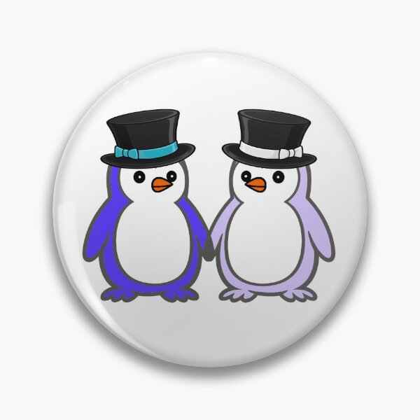 Item preview, Pippo Wedding – Bride & Bride Penguins Set 4 designed and sold by Pippo-Penguin.