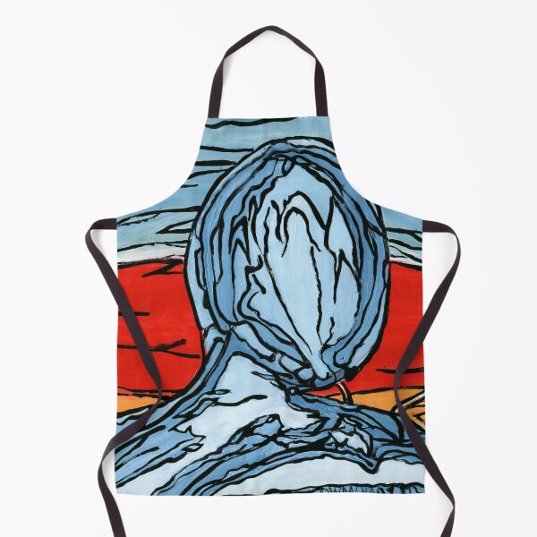 Item preview, Blue Silhouette & Red Sun Horizon designed and sold by Dwaalhaas.com.