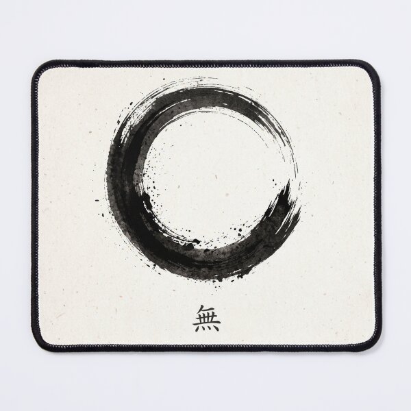Item preview, Perfectly Imperfect Zen Enso Circle | Japanese Minimalist Art designed and sold by Prachodayat Artworks.